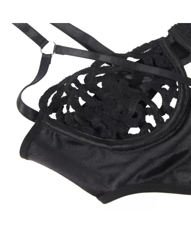 SUBBLIME - 954055 BODY SEXY EN DENTELLE NOIR S/M