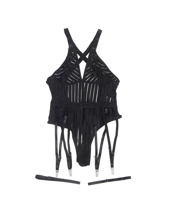 SUBBLIME - 954154 BODY AVEC PORTE-JARRETELLES NOIR L/XL SUBBLIME - 954154 BODY AVEC PORTE-JARRETELLES NOIR L/XL