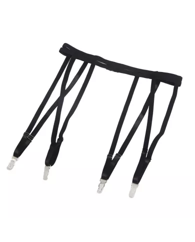 SUBBLIME - 954154 BODY AVEC PORTE-JARRETELLES NOIR L/XL