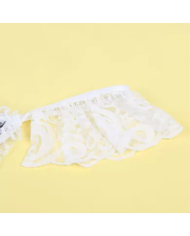 SUBBLIME - 954314 COSTUME DE FEMME SEXY NOIR/BLANC L/XL