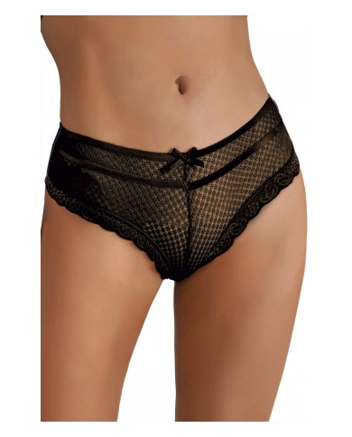 Tanga noir dentelle - Paris Hollywood