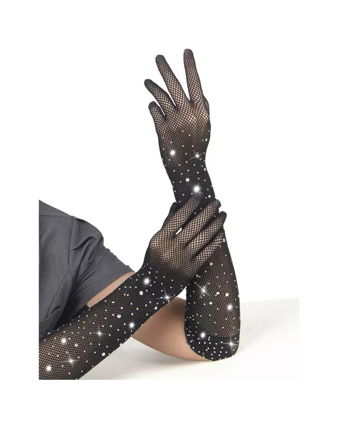 SUBBLIME - 957469GANTS SHINE TRANSPARENTS NOIRS S/M