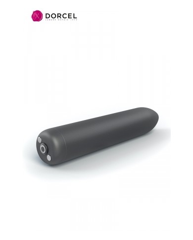 Mini vibro Rocket Bullet noir - Dorcel