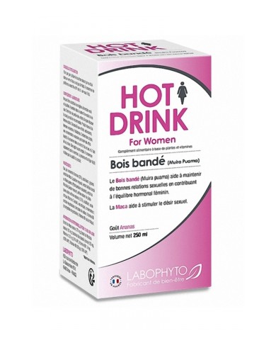 HOT DRINK Femme bois bandé 250 ml