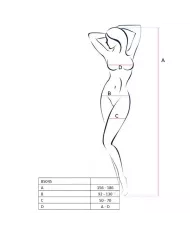 PASSION - FEMME BS045 BODYSTOCKING NOIR TAILLE UNIQUE PASSION - FEMME BS045 BODYSTOCKING NOIR TAILLE UNIQUE