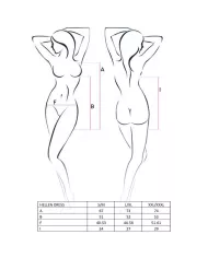 PASSION - FEMME HELLEN ROBE ET STRING TAILLE S/M PASSION - FEMME HELLEN ROBE ET STRING TAILLE S/M