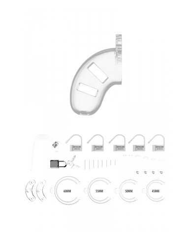 Cage de chasteté 9cm avec plug - ManCage 10