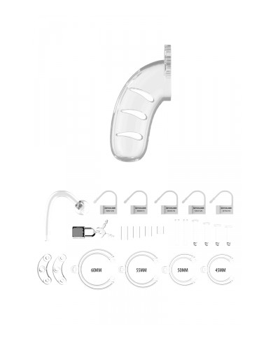 Cage de chasteté 11,5cm avec plug - ManCage 11