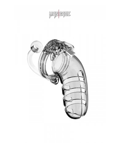 Cage de chasteté 14cm avec plug - ManCage 12