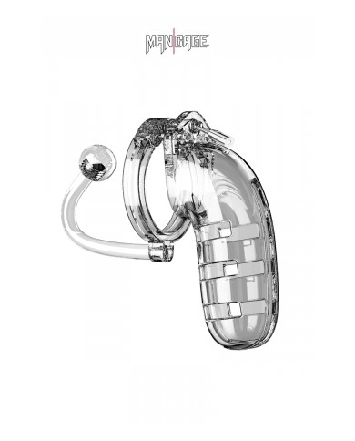 Cage de chasteté 14cm avec plug - ManCage 12