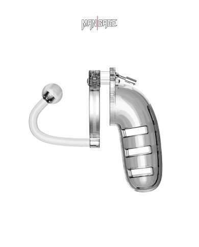 Cage de chasteté 14cm avec plug - ManCage 12