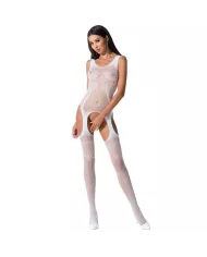PASSION - FEMME BS061 BODYSTOCKING BLANC TAILLE UNIQUE PASSION - FEMME BS061 BODYSTOCKING BLANC TAILLE UNIQUE