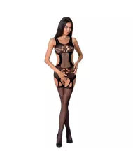 PASSION - FEMME BS066 BODYSTOCKING NOIR TAILLE UNIQUE PASSION - FEMME BS066 BODYSTOCKING NOIR TAILLE UNIQUE
