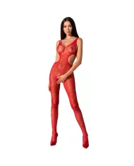 PASSION - FEMME BS085 BODYSTOCKING ROUGE TAILLE UNIQUE PASSION - FEMME BS085 BODYSTOCKING ROUGE TAILLE UNIQUE