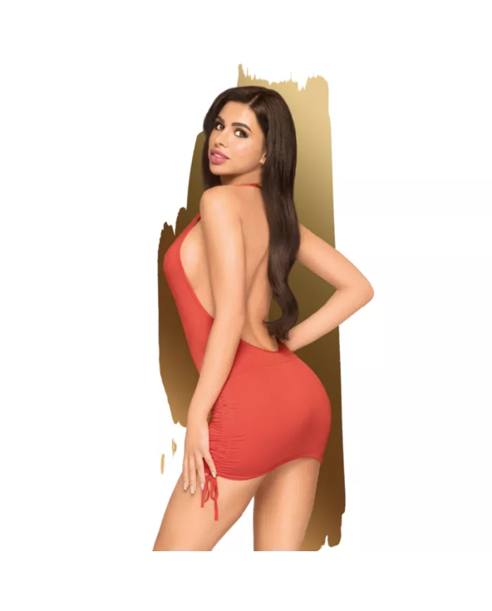 PENTHOUSE - EARTH SHAKER ROBE COURTE ROUGE L/XL