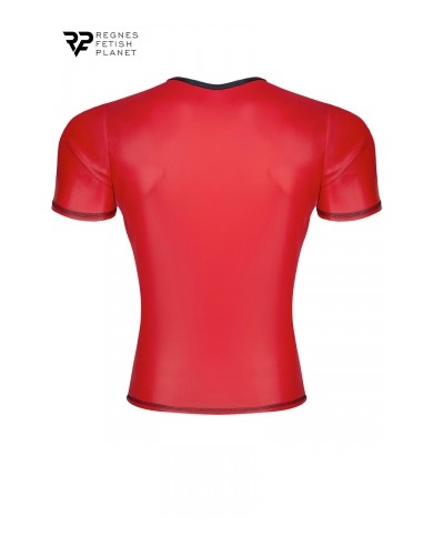 T-shirt wetlook rouge - Regnes