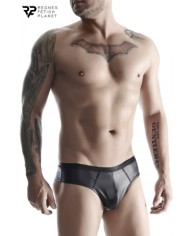 Slip noir wetlook - Regnes