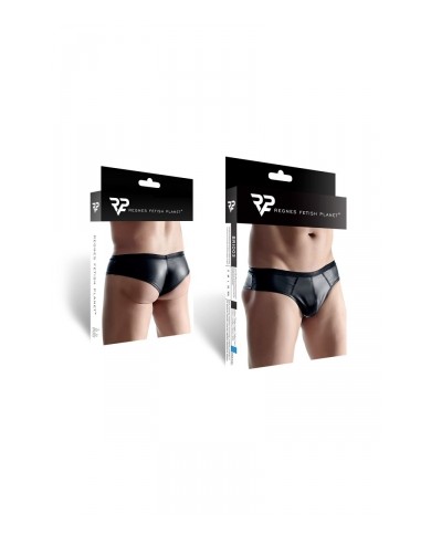 Slip noir wetlook - Regnes