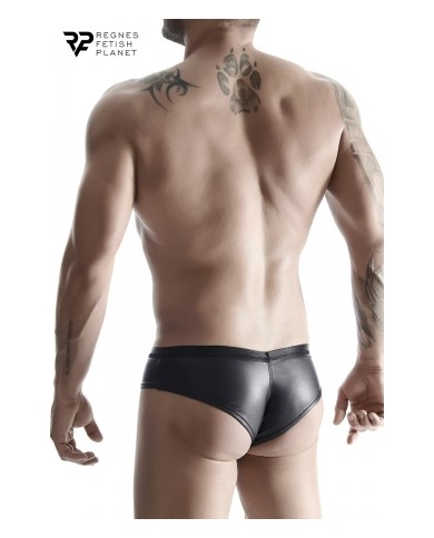 Slip noir wetlook - Regnes