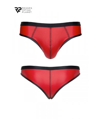 Slip rouge wetlook - Regnes