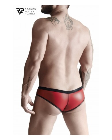 Slip rouge wetlook - Regnes