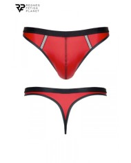 String en wetlook rouge - Regnes