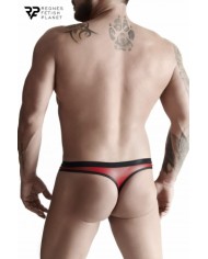 String en wetlook rouge - Regnes