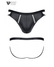 Jock strap noir wetlook - Regnes