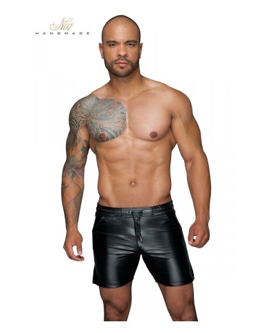 Short casual wetlook H061