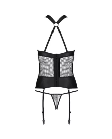 PASSION - AMANDA CORSET CUIR ÉCOLOGIQUE L/XL