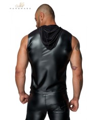 Veste à capuche sans manches H062