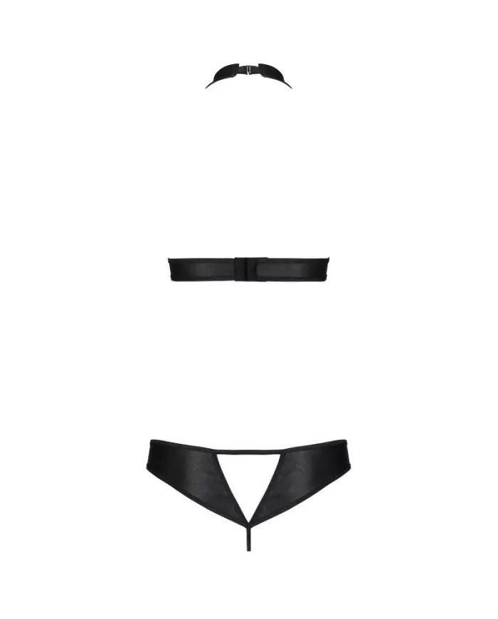 PASSION - ENSEMBLE CUIR ÉCOLOGIQUE MALWIA L/XL