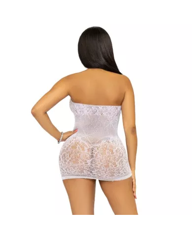 LEG AVENUE - RHINESTONE HALTER MINI ROBE TAILLE UNIQUE - BLANC LEG AVENUE - RHINESTONE HALTER MINI ROBE TAILLE UNIQUE - BLANC