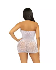 LEG AVENUE - RHINESTONE HALTER MINI ROBE TAILLE UNIQUE - BLANC LEG AVENUE - RHINESTONE HALTER MINI ROBE TAILLE UNIQUE - BLANC