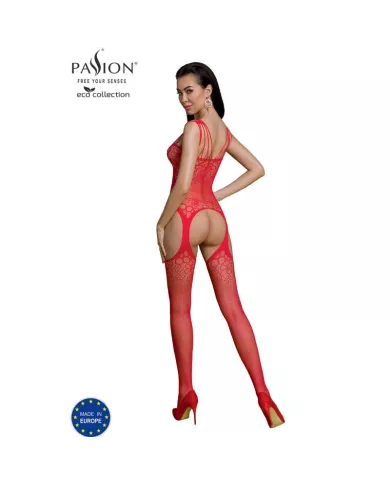 PASSION - BODYSTOCKING ECO COLLECTION ECO BS004 ROUGE PASSION - BODYSTOCKING ECO COLLECTION ECO BS004 ROUGE
