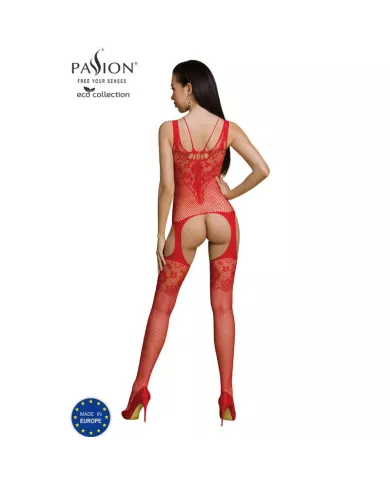 PASSION - BODYSTOCKING ECO COLLECTION ECO BS011 ROUGE PASSION - BODYSTOCKING ECO COLLECTION ECO BS011 ROUGE