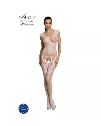 PASSION - BODYSTOCKING ECO COLLECTION ECO BS014 BLANC PASSION - BODYSTOCKING ECO COLLECTION ECO BS014 BLANC