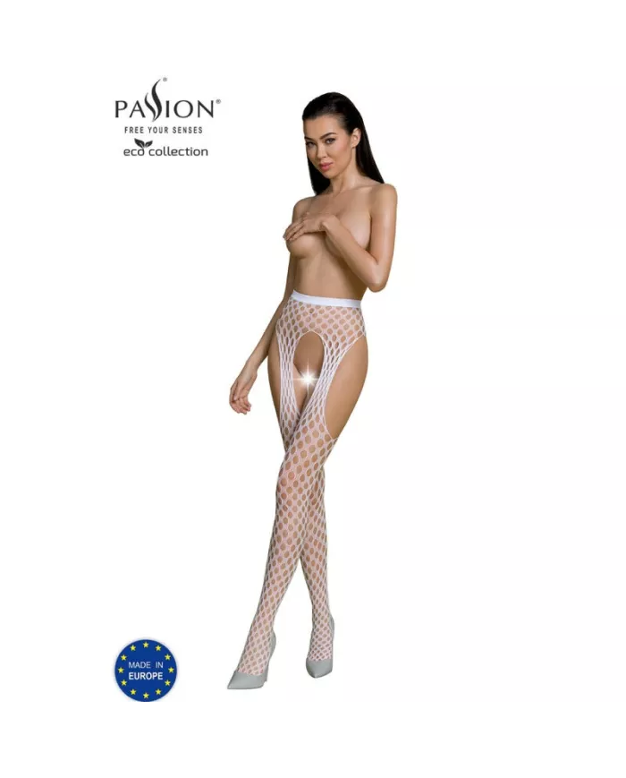 PASSION - BODYSTOCKING ECO COLLECTION ECO S003 BLANC PASSION - BODYSTOCKING ECO COLLECTION ECO S003 BLANC