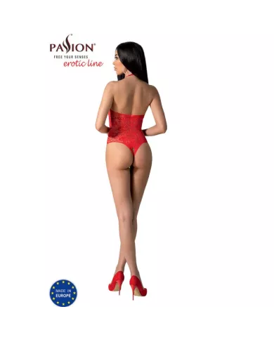 PASSION - BS094 BODYSTOCKING ROUGE TAILLE UNIQUE PASSION - BS094 BODYSTOCKING ROUGE TAILLE UNIQUE