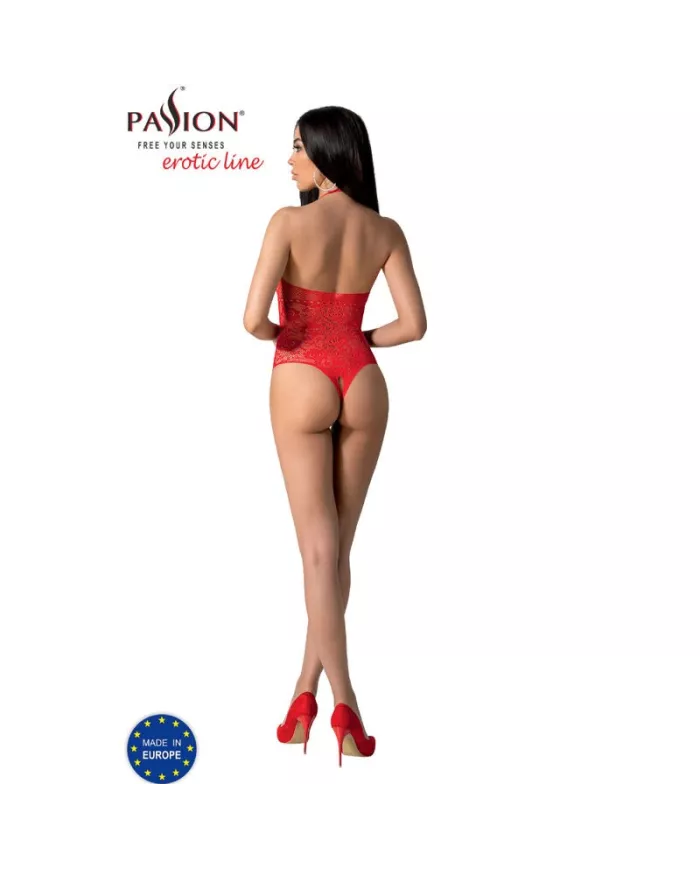 PASSION - BS094 BODYSTOCKING ROUGE TAILLE UNIQUE PASSION - BS094 BODYSTOCKING ROUGE TAILLE UNIQUE