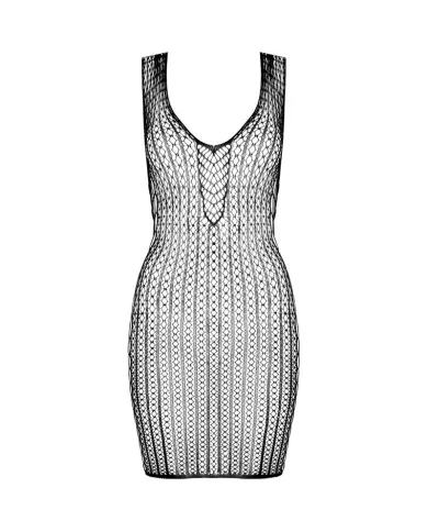 PASSION - BS097 BODYSTOCKING NOIR TAILLE UNIQUE