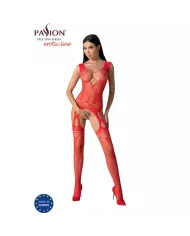 PASSION - BS099 BODYSTOCKING ROUGE TAILLE UNIQUE