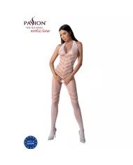 PASSION - BODYSTOCKING BLANC BS100 TAILLE UNIQUE PASSION - BODYSTOCKING BLANC BS100 TAILLE UNIQUE