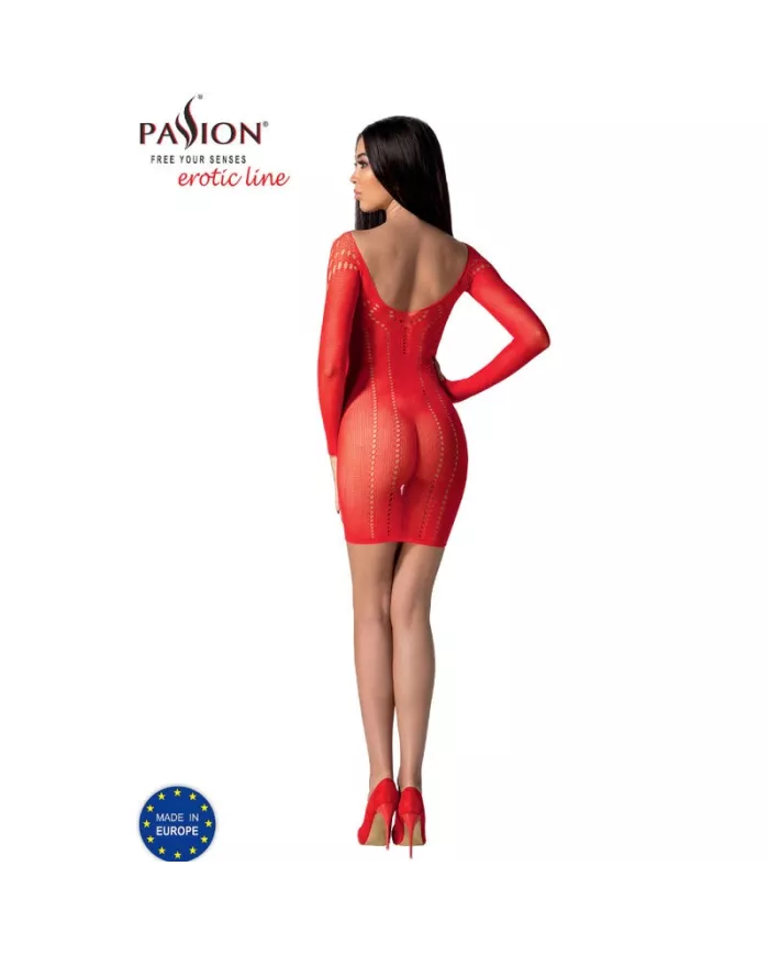 PASSION - BS101 BODYSTOCKING ROUGE TAILLE UNIQUE PASSION - BS101 BODYSTOCKING ROUGE TAILLE UNIQUE