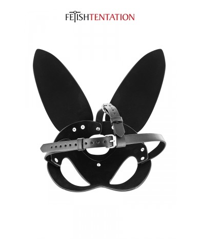 Masque bunny simili cuir réglable - Fetish Tentation