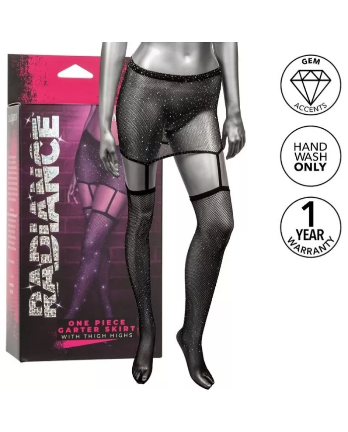 CALEXOTICS - RADIANCE JUPE JARRETIÈRES HAUTS DE CUISSES