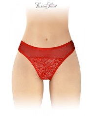 Tanga rouge ouvert Ava - Fashion Secret
