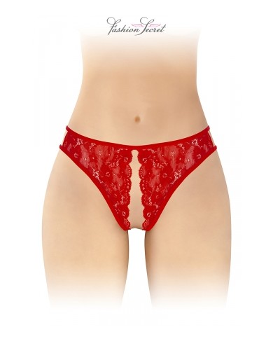 String rouge ouvert Victoria - Fashion Secret