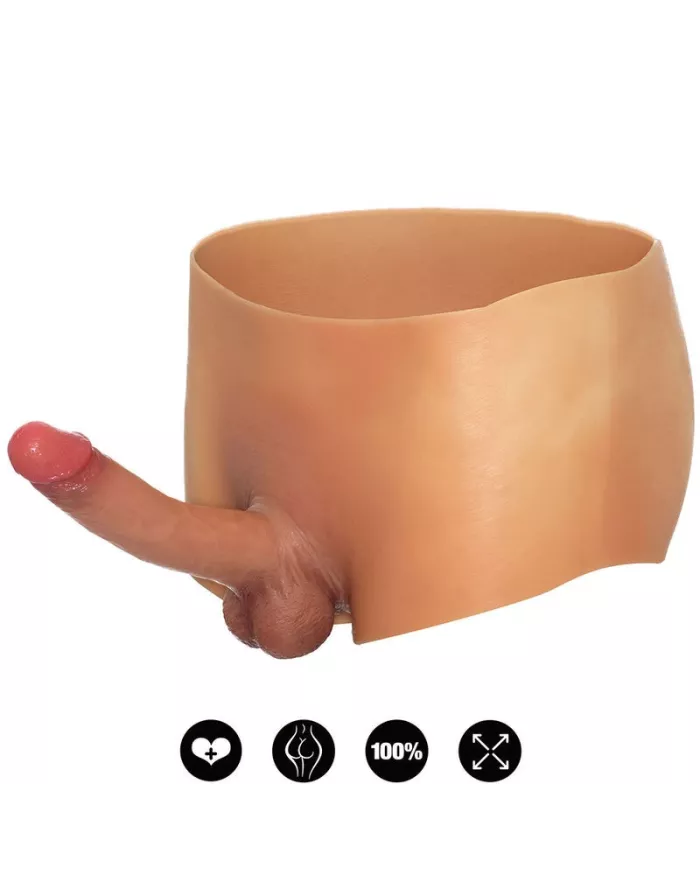 HIDDEN DESIRE - ALTER EGO BOXERSHOT AVEC PÉNIS 18 CM TAILLE L