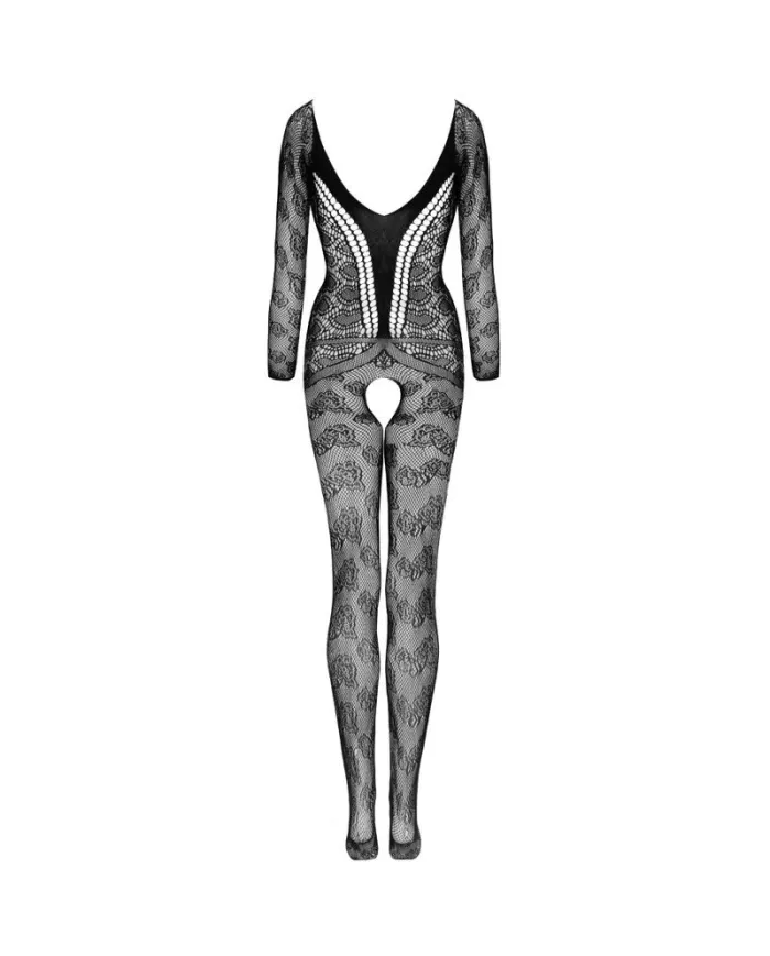 LIVCO CORSETTI FASHION - CORDILL LC 17358 BODYSTOCKING CROCHLESS NOIR TAILLE UNIQUE